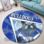 Canterbury-Bankstown Bulldogs Special Style - Rugby Team Round Carpet | Lovenewzealand.co
