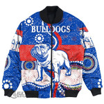 Canterbury-Bankstown Bulldogs Unique Indigenous - Rugby Team Bomber Jackets | Lovenewzealand.co