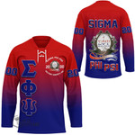 Sigma Phi Psi Gradient Hockey Jersey A31 | Africazone.store