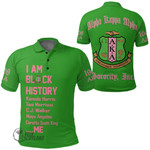 AKA 1908 Black History Polo Shirts A31 | Africazone.store