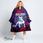 Western Bulldogs Naidoc Week 2022 Oodie Blanket Hoodie A31 | Love New Zealand.com