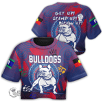 Western Bulldogs Naidoc Week 2022 Croptop T-shirt A31 | Love New Zealand.com
