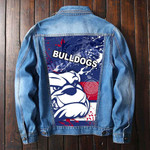 Western Bulldogs Bulldogs Special Style - Football Team Denim Jacket | lovenewzealand.co
