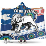 (Custom) Canterbury-Bankstown Bulldogs Anzac Day - Rugby Team Hooded Blanket | Lovenewzealand.co
