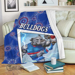 Love New Zealand Blanket - Western Bulldogs Bulldogs Indigenous Special Style - Football Team Premium Blanket | lovenewzealand.co
