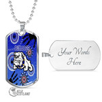 Canterbury-Bankstown Bulldogs Indigenous Victorian Vibes - Rugby Team Dog Tag | lovenewzealand.co
