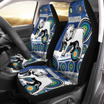Canterbury-Bankstown Bulldogs Grunge Indigenous - Rugby Team Car Seat Cover | Lovenewzealand.co
