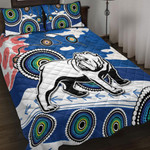 Canterbury-Bankstown Bulldogs Anzac Day - Rugby Team Quilt Bed Set | lovenewzealand.co
