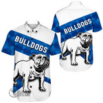 Canterbury-Bankstown Bulldogs Simple - Rugby Team Short Sleeve Shirt | Lovenewzealand.co
