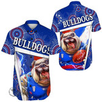 Western Bulldogs Bulldogs Indigenous - Football Team Short Sleeve Shirt | Lovenewzealand.co

