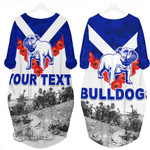 LoveNewZealand Clothing - Custom Canterbury Bankstown Bulldogs Anzac Day Original Rugby Team Batwing Pocket Dress A7 | LoveNewZealand