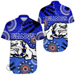 Canterbury-Bankstown Bulldogs Indigenous Victorian Vibes - Rugby Team Short Sleeve Shirt | Lovenewzealand.co
