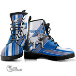 (Custom) Canterbury-Bankstown Bulldogs Simple Style - Rugby Team Leather Boots | Lovenewzealand.co
