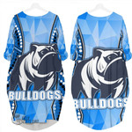 LoveNewZealand Clothing - Western Bulldogs Bulldogs Polygon Football Team Batwing Pocket Dress A7 | LoveNewZealand