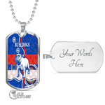 Canterbury-Bankstown Bulldogs Unique Indigenous - Rugby Team Dog Tag | lovenewzealand.co
