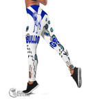 Canterbury-Bankstown Bulldogs Indigenous Special White mix Blue - Rugby Team Leggings | Lovenewzealand.co
