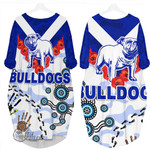 LoveNewZealand Clothing - Canterbury Bankstown Bulldogs Anzac Day New Rugby Team Batwing Pocket Dress A7 | LoveNewZealand