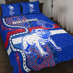 Western Bulldogs Special Indigenous - Rugby Team Quilt Bed Set | lovenewzealand.co
