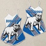 Canterbury-Bankstown Bulldogs Simple Style - Rugby Team Women Rompers | Lovenewzealand.co
