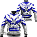 Love New Zealand Clothing - (Custom) Canterbury-Bankstown Bulldogs Baseball Jackets A35