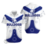 Canterbury-Bankstown Bulldogs Hawaiian Shirt Simple Indigenous K8 | Lovenewzealand.co