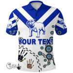 (Custom Personalised) Canterbury-Bankstown Bulldogs Polo Shirt Indigenous - NO.1 K8 | Lovenewzealand.co