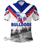 Canterbury-Bankstown Bulldogs Polo Shirt Anzac Day Original K8 | Lovenewzealand.co