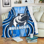 Bulldogs Premium Blanket Indigenous Snappy K13 | Lovenewzealand.co