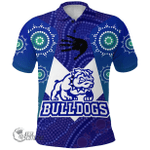 Bulldogs Polo Shirt Aboriginal Country Style K36 | Lovenewzealand.co