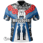 Australia Bulldogs Rugby Polo Shirt Anzac Day Survival World TH12 | Lovenewzealand.co