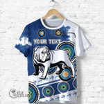 (Custom Personalised) Bulldogs T Shirt Special Indigenous K13 | Lovenewzealand.co