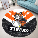 Love New Zealand Round Carpet - Wests Tigers Mascot Round Carpet A35
