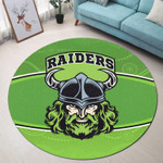 Love New Zealand Round Carpet - Canberra Raiders Logo Round Carpet A35