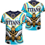 Gold Coast Titans Unique Indigenous - Rugby Team T-shirt | Lovenewzealand.co
