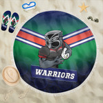 Love New Zealand Beach Blanket - Newcastle Knights Mascot Beach Blanket A35