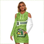 Love New Zealand Clothing - Canberra Raiders Simple Style  Women's Tight Dress A35 | Love New Zealand