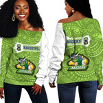 Love New Zealand Clothing - Canberra Raiders Simple Style Off Shoulder Sweaters A35 | Love New Zealand