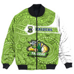 Love New Zealand Clothing - Canberra Raiders Simple Style Bomber Jackets A35 | Love New Zealand