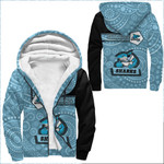 Love New Zealand Clothing - Cronulla-Sutherland Sharks Simple Style Sherpa Hoodies A35 | Love New Zealand