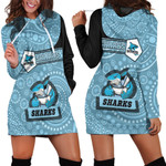 Love New Zealand Clothing - Cronulla-Sutherland Sharks Simple Style Hoodie Dress A35 | Love New Zealand