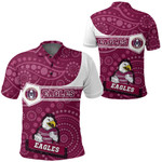 Love New Zealand Clothing - Manly Warringah Sea Eagles Simple Style Polo Shirts A35 | Love New Zealand