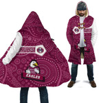 Love New Zealand Clothing - Manly Warringah Sea Eagles Simple Style Cloak A35 | Love New Zealand