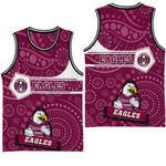 Love New Zealand Clothing - Manly Warringah Sea Eagles Simple Style Basketball Jersey A35 | Love New Zealand