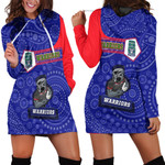 Love New Zealand Clothing - New Zealand Warriors Simple Style Hoodie Dress A35 | Love New Zealand