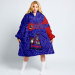 Love New Zealand Clothing - Newcastle Knights Simple Style Oodie Blanket Hoodie A35 | Love New Zealand