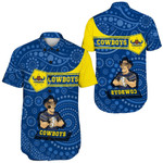 Love New Zealand Clothing - North Queensland Cowboys Simple Style Short Sleeve Shirt A35 | Love New Zealand