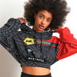 Love New Zealand Clothing - Penrith Panthers Simple Style Croptop Hoodie A35 | Love New Zealand
