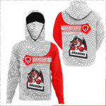 Love New Zealand Clothing - St. George Illawarra Dragons Simple Style Hoodie Gaiter A35 | Love New Zealand