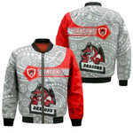 Love New Zealand Clothing - St. George Illawarra Dragons Simple Style Zip Bomber Jacket A35 | Love New Zealand