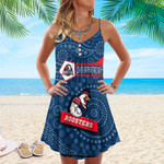 Love New Zealand Clothing - Sydney Roosters Simple Style Strap Summer Dress A35 | Love New Zealand